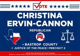 Political Campaign Yard Sign entry by Ilham Fajri