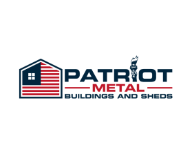 Patriot Metal Buildings and Sheds entry by iosiconsdesign