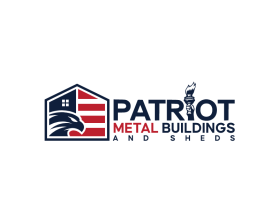 Patriot Metal Buildings and Sheds entry by iosiconsdesign