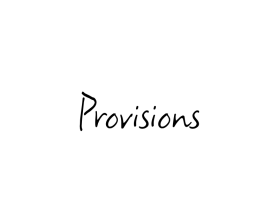 Provisions entry by boukeroui