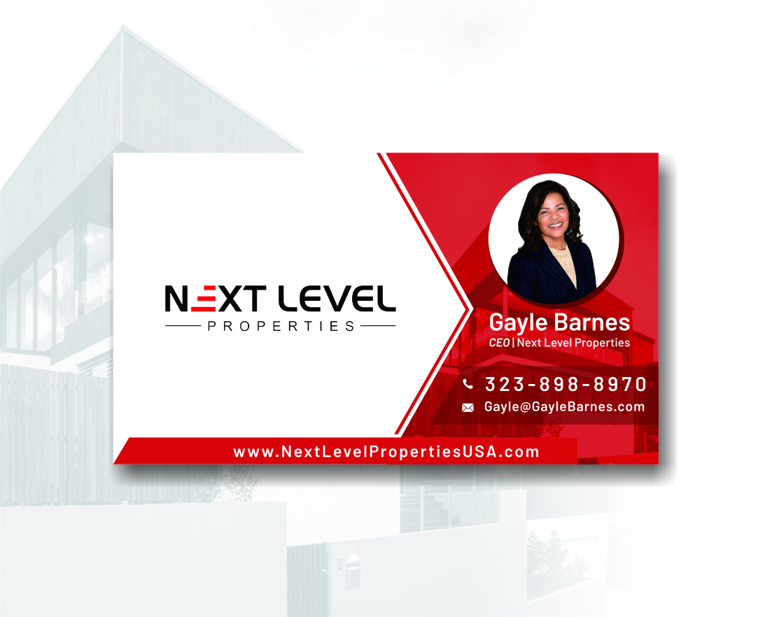 Business Card & Stationery Design for Next Level Properties