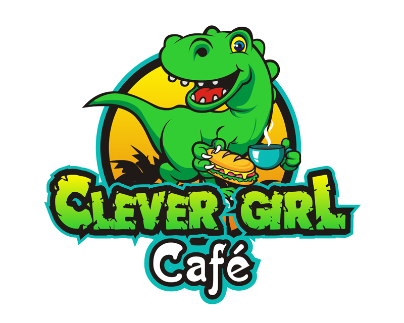 Logo Design for Clever Girl Cafe