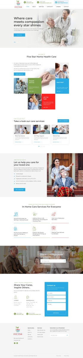 need the design for home health care entry by Ch@mp88