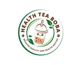 Health Tea Boba entry by creative