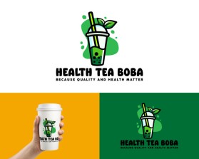 Health Tea Boba entry by Anupam Das