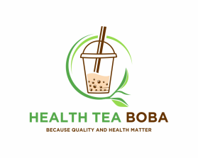 Health Tea Boba entry by inka