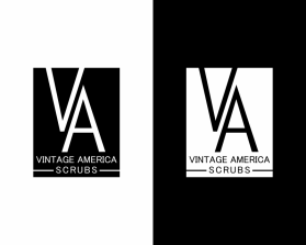 Vintage America Scrubs entry by mulia