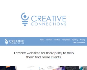 Creative Connections  (refer to https://aaron-site-design.com/) entry by RGR design