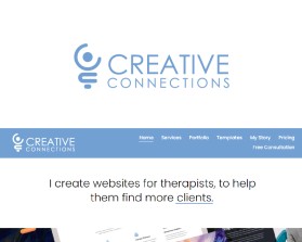 Creative Connections  (refer to https://aaron-site-design.com/) entry by RGR design