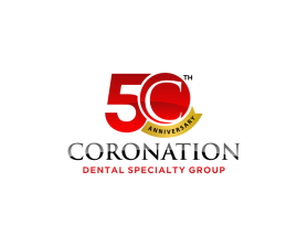 Coronation Dental Specialty Group 50th Anniversary Logo entry by amalina