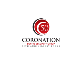 Coronation Dental Specialty Group 50th Anniversary Logo entry by andi suhendi