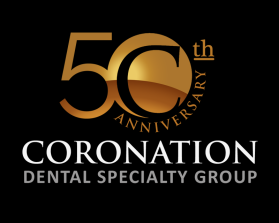 Coronation Dental Specialty Group 50th Anniversary Logo entry by Robert L. Turla