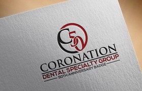 Coronation Dental Specialty Group 50th Anniversary Logo entry by LogoAmr