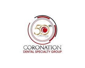 Coronation Dental Specialty Group 50th Anniversary Logo entry by Rolis Junwandi