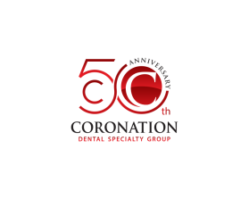 Coronation Dental Specialty Group 50th Anniversary Logo entry by andi suhendi