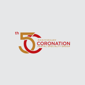 Coronation Dental Specialty Group 50th Anniversary Logo entry by novia