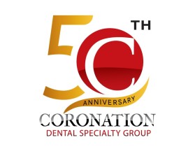 Coronation Dental Specialty Group 50th Anniversary Logo entry by Moumita