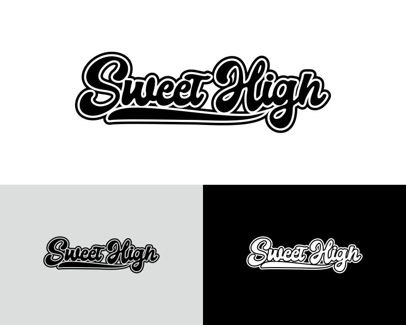 Logo Design for SWEET HIGH