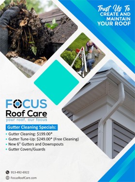 FocusRoofCare.com entry by AllFind Design