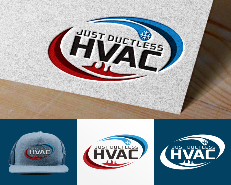 Logo Design for Just Ductless HVAC