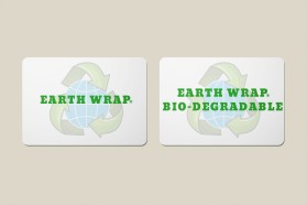 Earth Wrap label (for Advantech Packaging) entry by Zavi