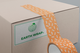 Earth Wrap label (for Advantech Packaging) entry by Cosmic_Designs