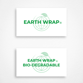 Winning entry: Earth Wrap label (for Advantech Packaging) entry by Cosmic_Designs