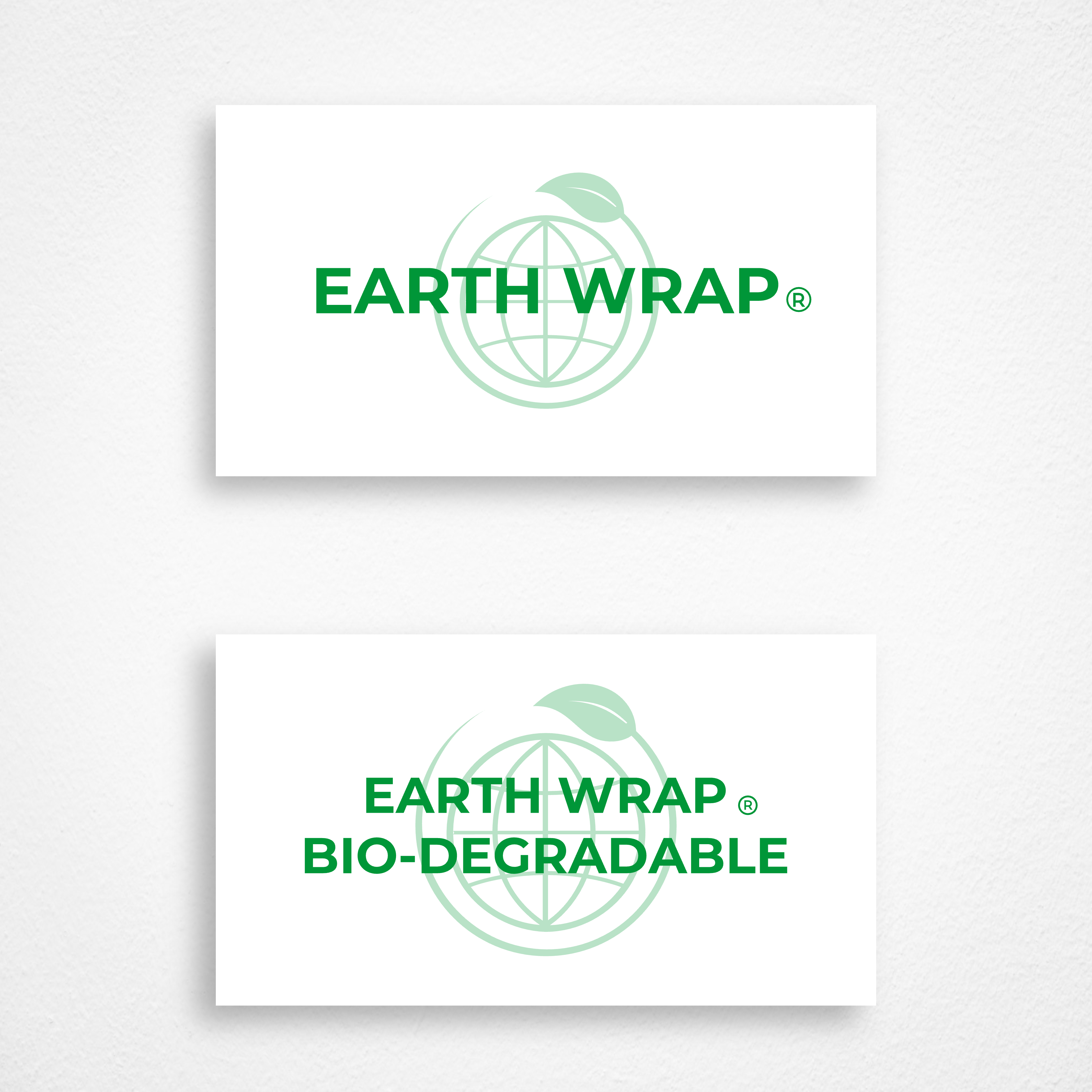 Graphic Design for Earth Wrap label (for Advantech Packaging)