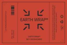 Earth Wrap label (for Advantech Packaging) entry by Zavi