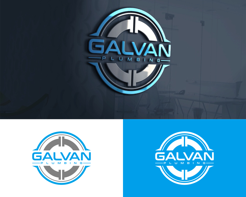 Logo Design for Galvan Plumbing