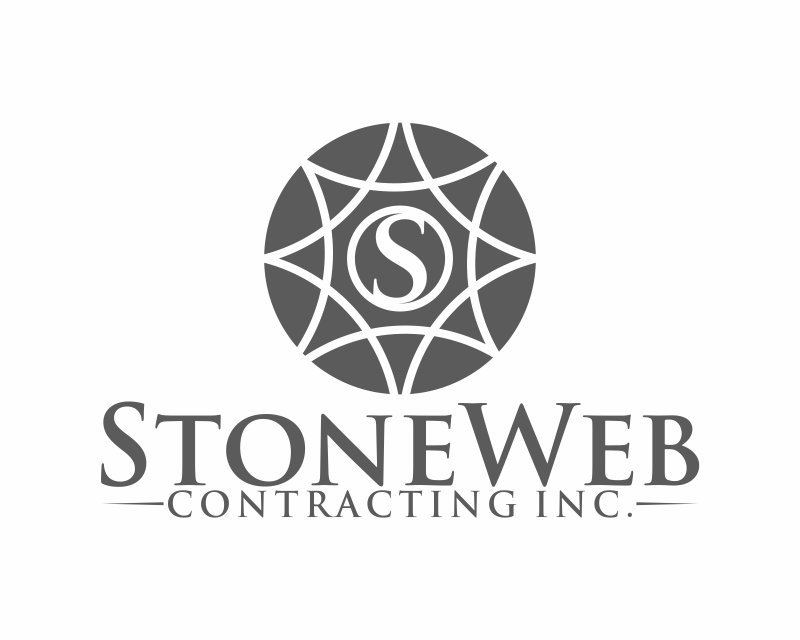 Logo Design for StoneWeb Contracting Inc.
