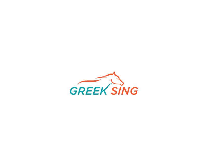 Logo Design for Greek Sing