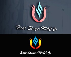 Heat Slayer HVAC Co. entry by Jamilah dwi pratiwi