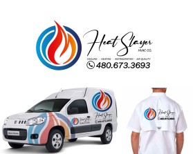 Heat Slayer HVAC Co. entry by WOWIDEA