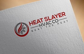 Heat Slayer HVAC Co. entry by LogoAmr