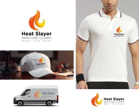 Heat Slayer HVAC Co. entry by Bayu Agung Mahendra