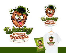 Wacky Flavored Walnuts (Flavored) Should be included in all logos entry by EJ JAMPE PAMAKE