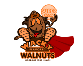 Wacky Flavored Walnuts (Flavored) Should be included in all logos entry by Designape