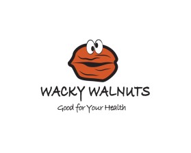 Wacky Flavored Walnuts (Flavored) Should be included in all logos entry by paulcantindesign