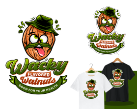 Winning entry: Wacky Flavored Walnuts (Flavored) Should be included in all logos entry by EJ JAMPE PAMAKE