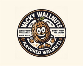 Wacky Flavored Walnuts (Flavored) Should be included in all logos entry by imronprstyo