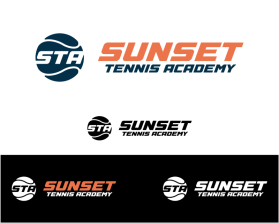Sunset Tennis Academy entry by Digiti Minimi
