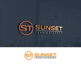 Sunset Tennis Academy entry by zafran_barokah