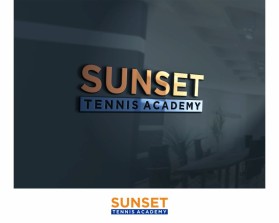 Sunset Tennis Academy entry by Gosong