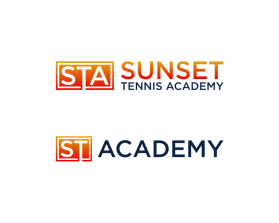 Sunset Tennis Academy entry by ardima