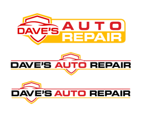 Dave's Auto Repair entry by twdesignstudio