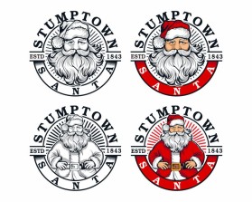 Stumptown Santa entry by TERION