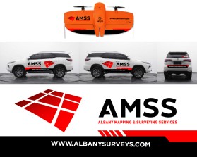 Design branding decals for a Toytota Fortuner and Wingtra Survey Drone entry by hampura