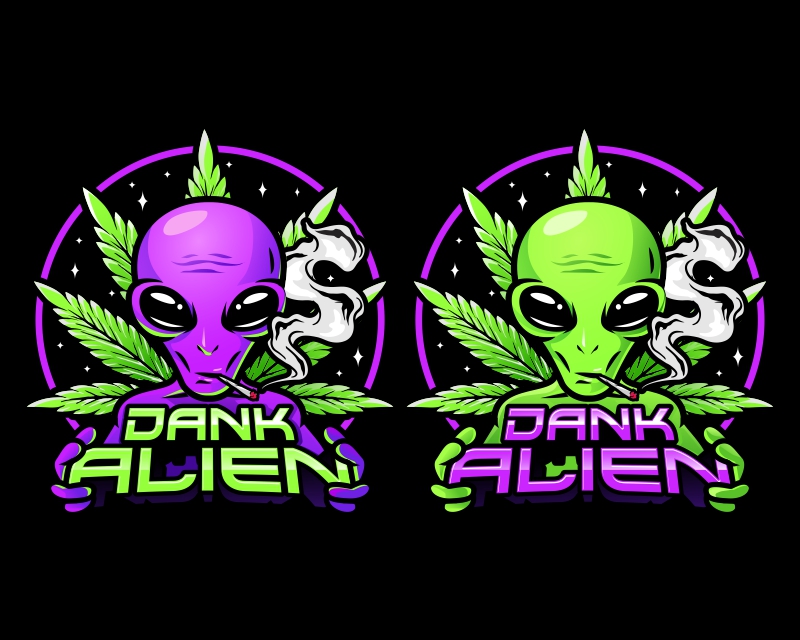 Logo Design for Dank Alien