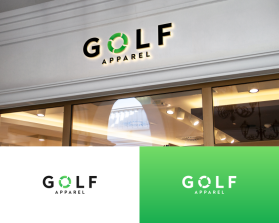 Golf Apparel Logo. entry by Lexxa